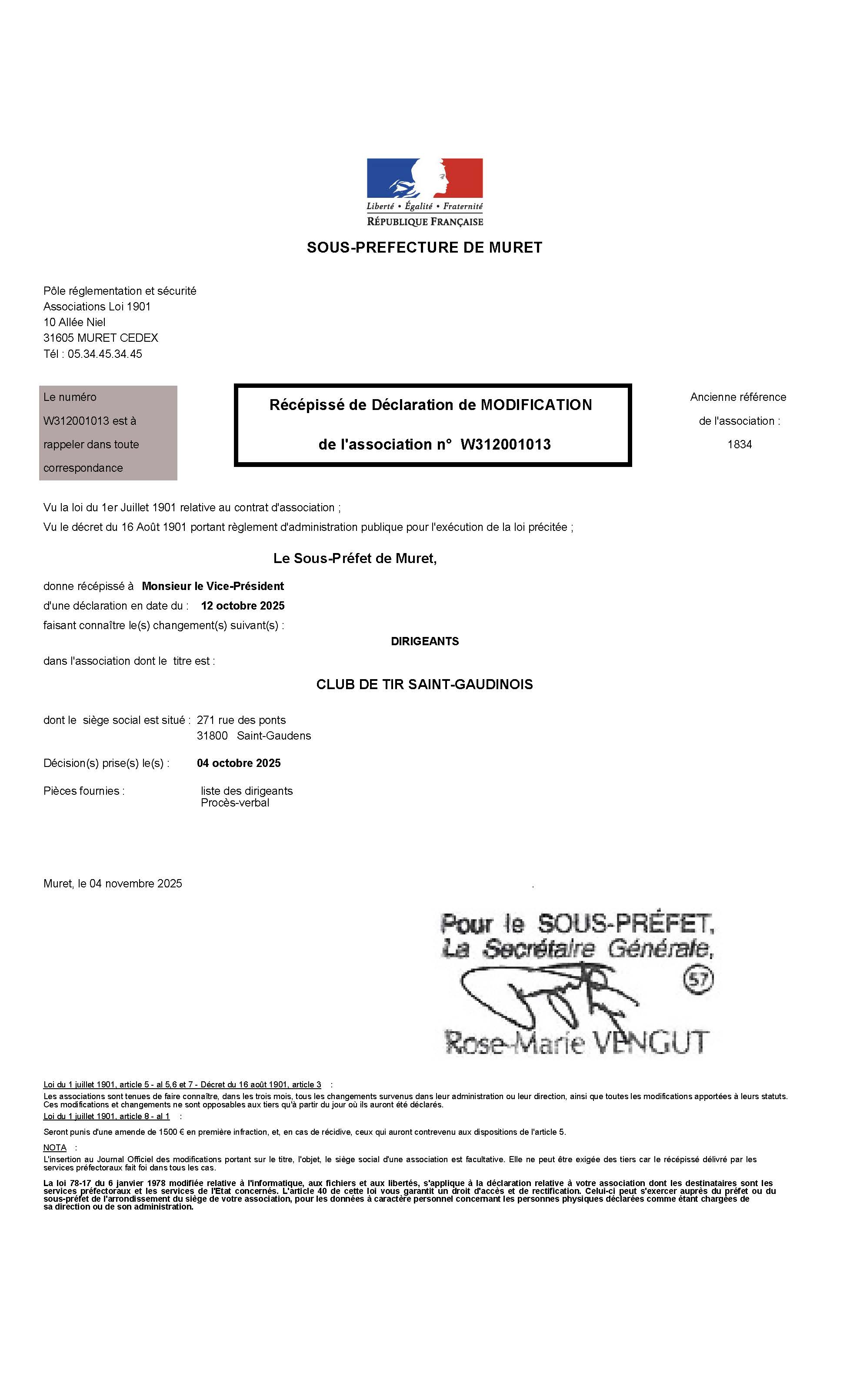 Recepisse_ModificationDeclarationAssociation_ClubTirSt-Gaudinois04102025.jpg
